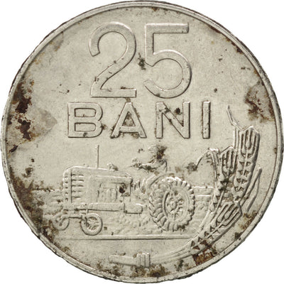 Monedă, 
  
  România, 
  
  25 Bani