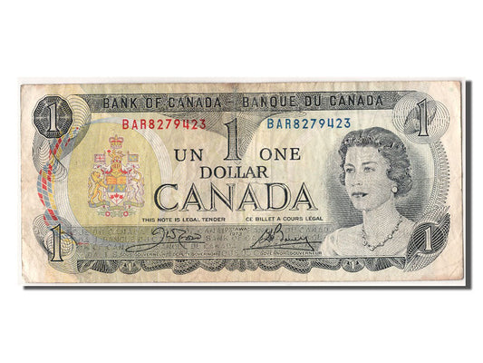 bancnota, 
  
  Canada, 
  
  1 dolar