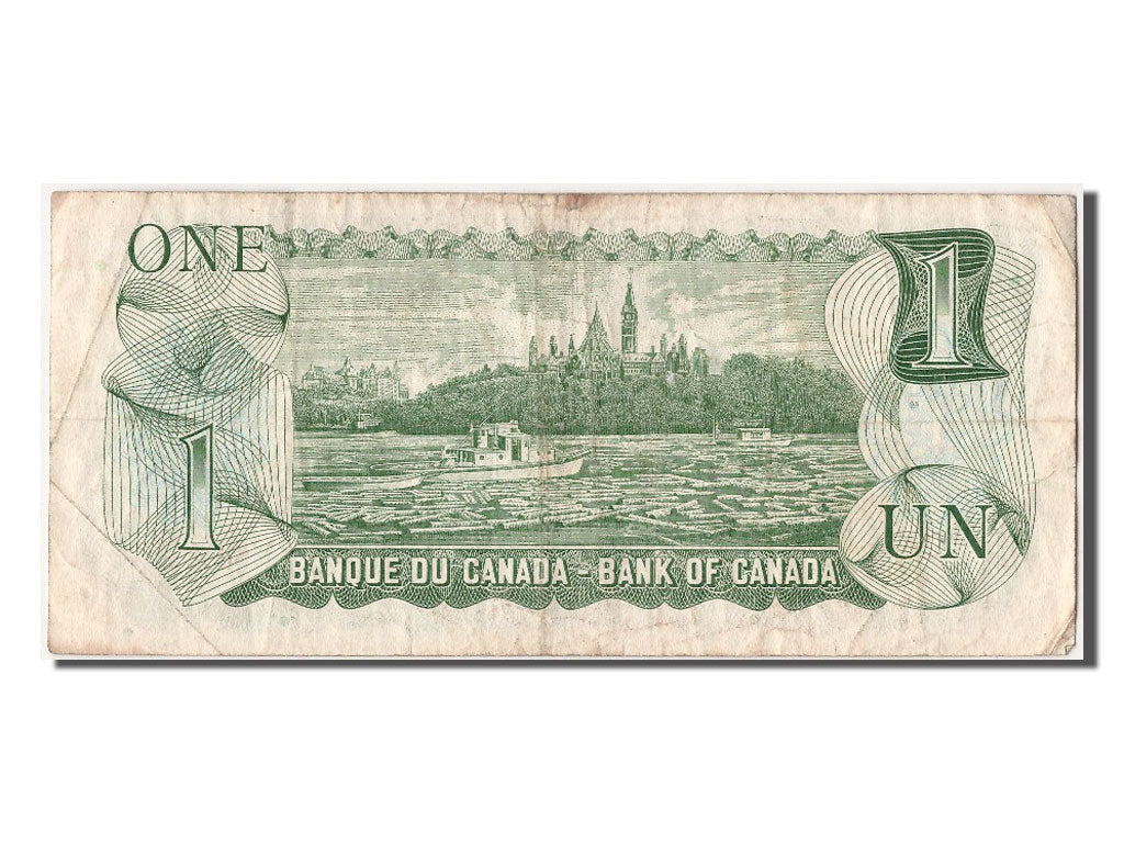 bancnota, 
  
  Canada, 
  
  1 dolar