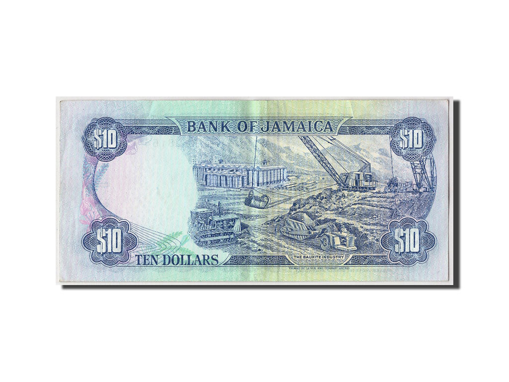 bancnota, 
  
  Jamaica, 
  
  10 dolari