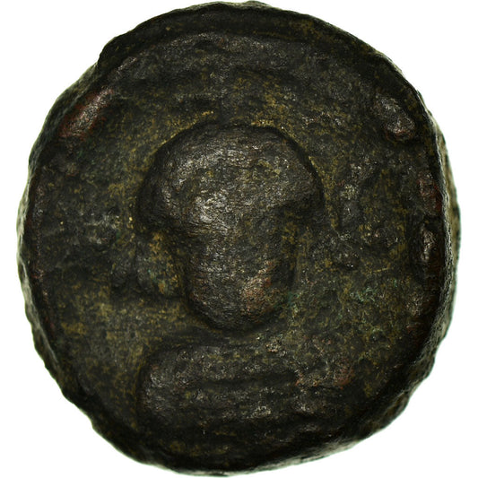 Monedă, 
  
  Heraclius 610-641, 
  
  12 Nummi