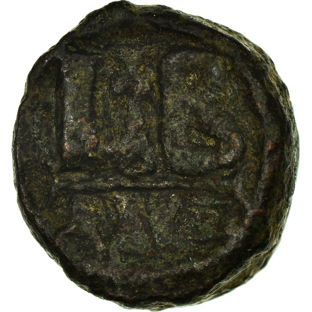 Monedă, 
  
  Heraclius 610-641, 
  
  12 Nummi