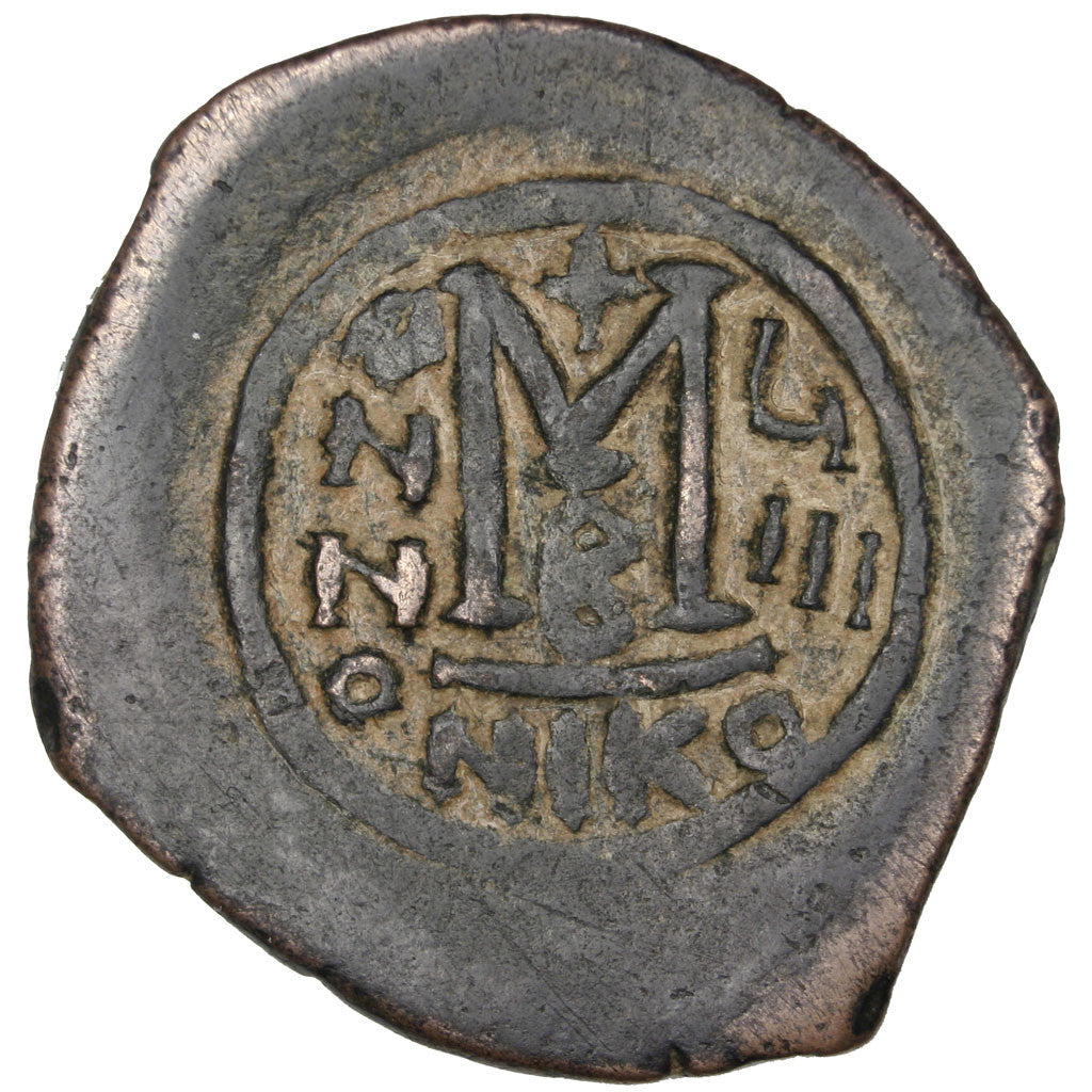 Monedă, 
  
  Maurice Tiberius, 
  
  Follis