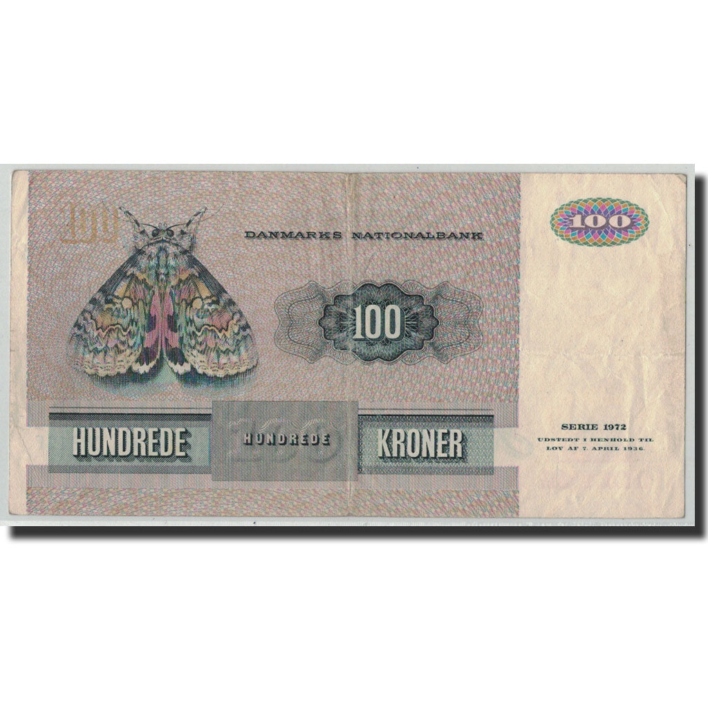 bancnota, 
  
  Danemarca, 
  
  100 de coroane