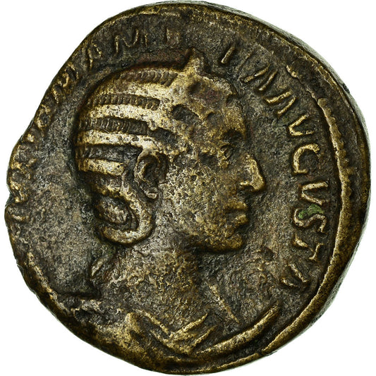 Monedă, 
  
  Julia Mamaea, 
  
  Dupondius