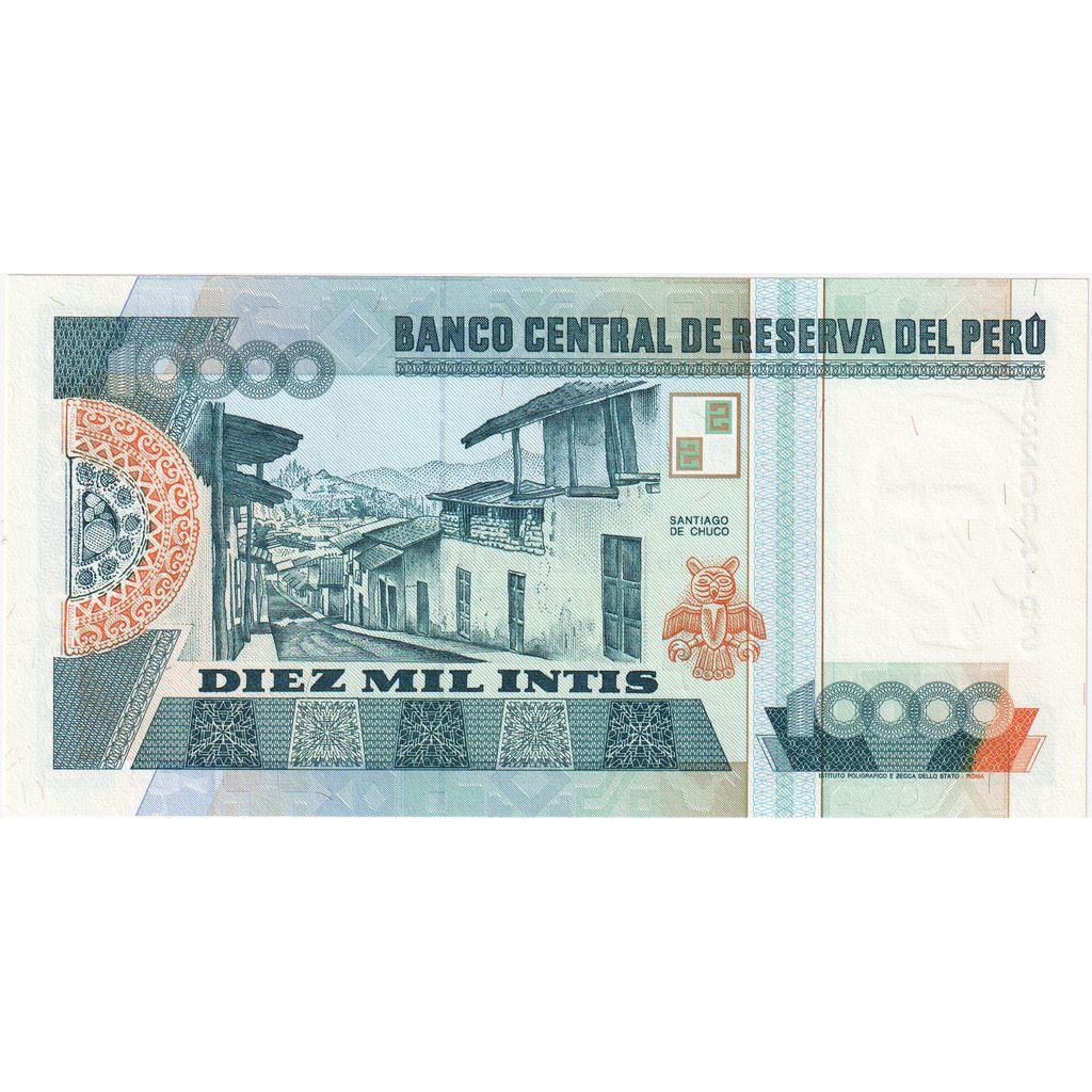 bancnota, 
  
  Peru, 
  
  10