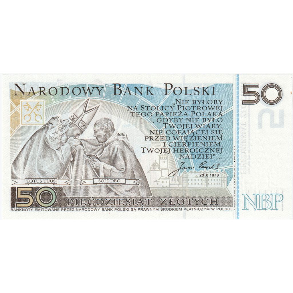 Polonia, 
  
  50 de zlotici, 
  
  2006