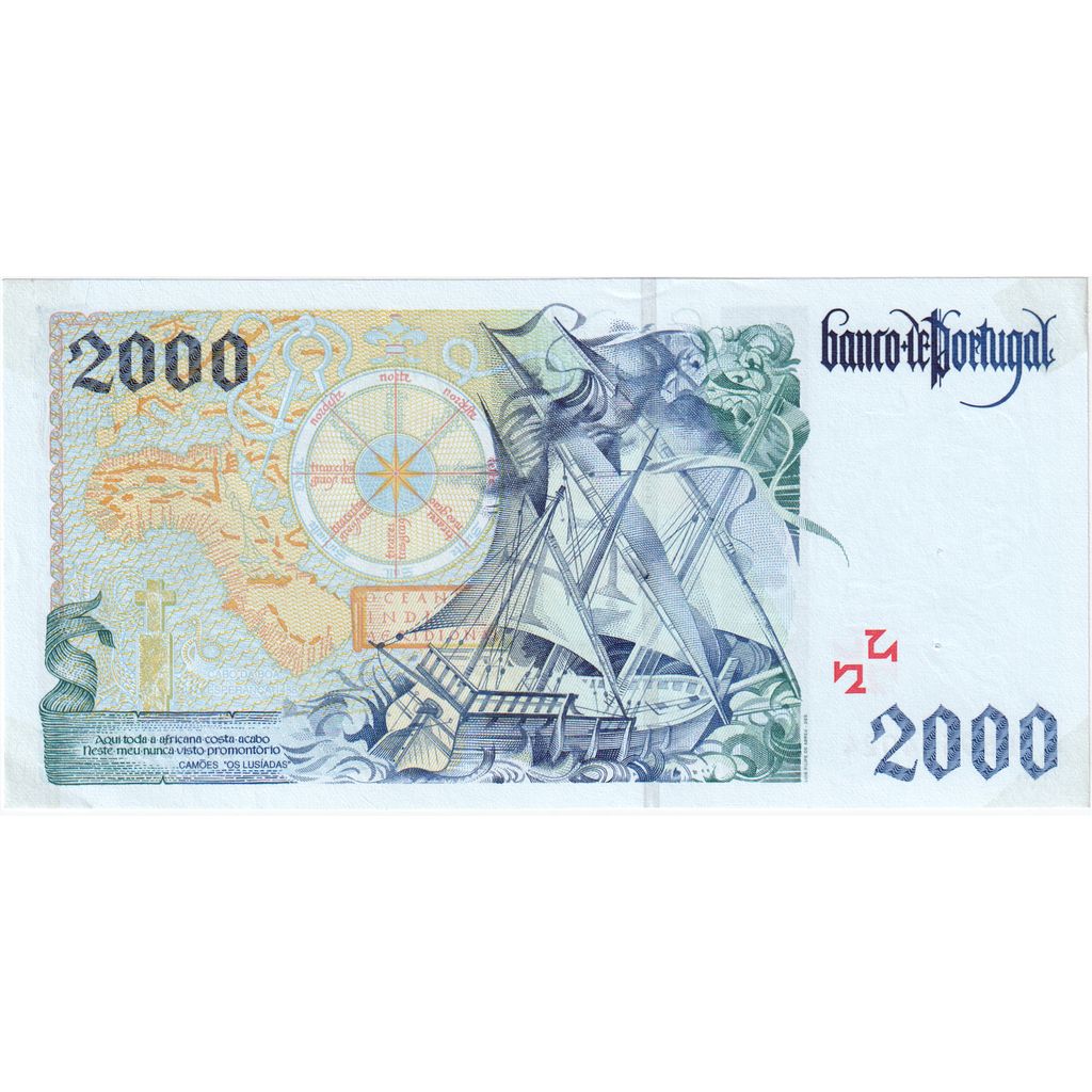 Portugalia, 
  
  2000 de escudo, 
  
  07-11-2000