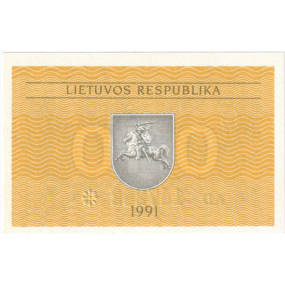 Lituania, 
  
  0,10 Talonas, 
  
  UNC(65-70)