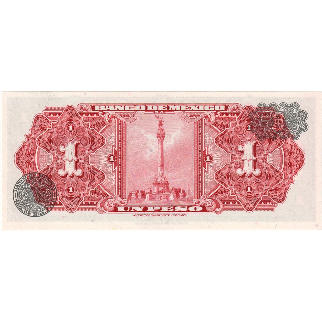 Mexic, 
  
  1 peso, 
  
  1967-05-10