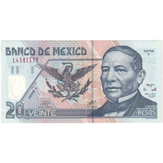 Mexic, 
  
  20 de pesos, 
  
  2001-05-17