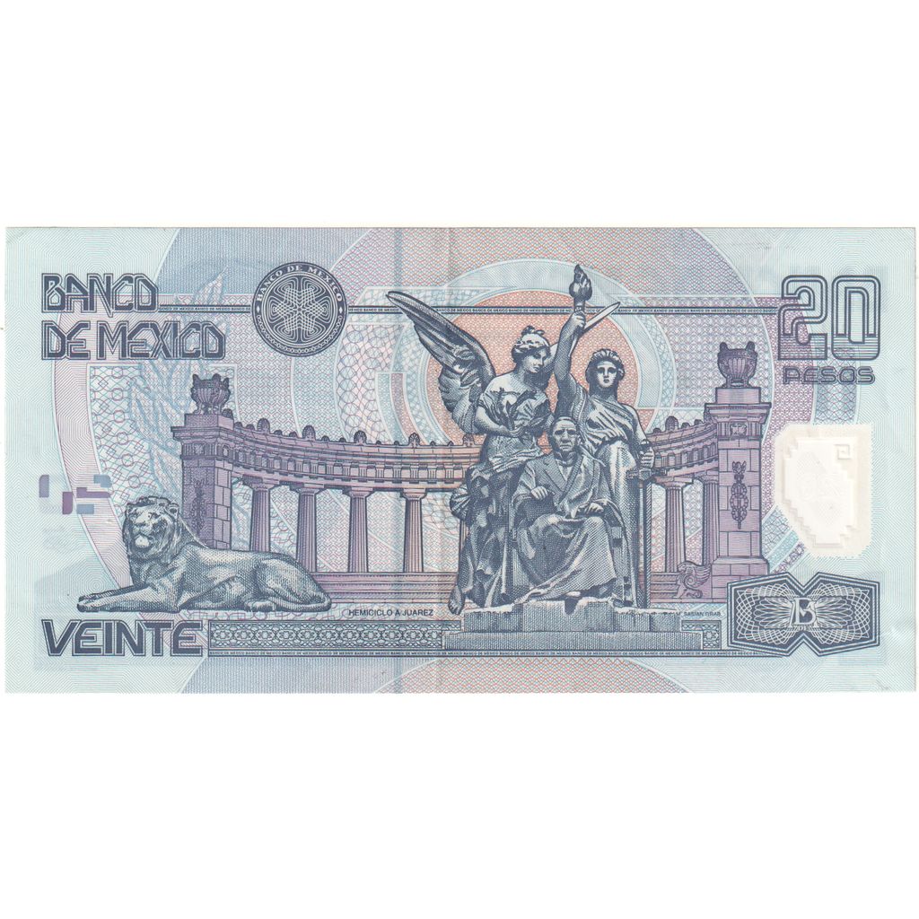 Mexic, 
  
  20 de pesos, 
  
  2001-05-17