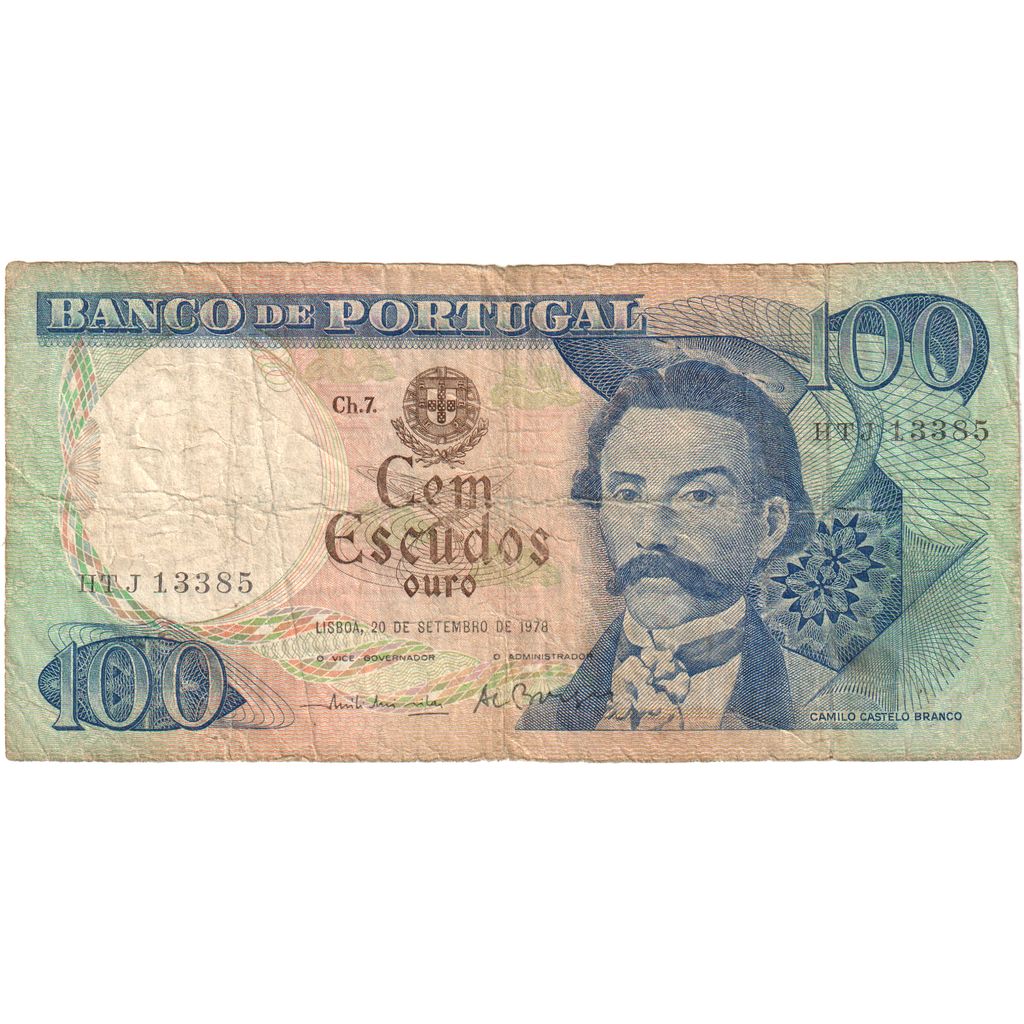 Portugalia, 
  
  100 de escudo, 
  
  1978-09-20