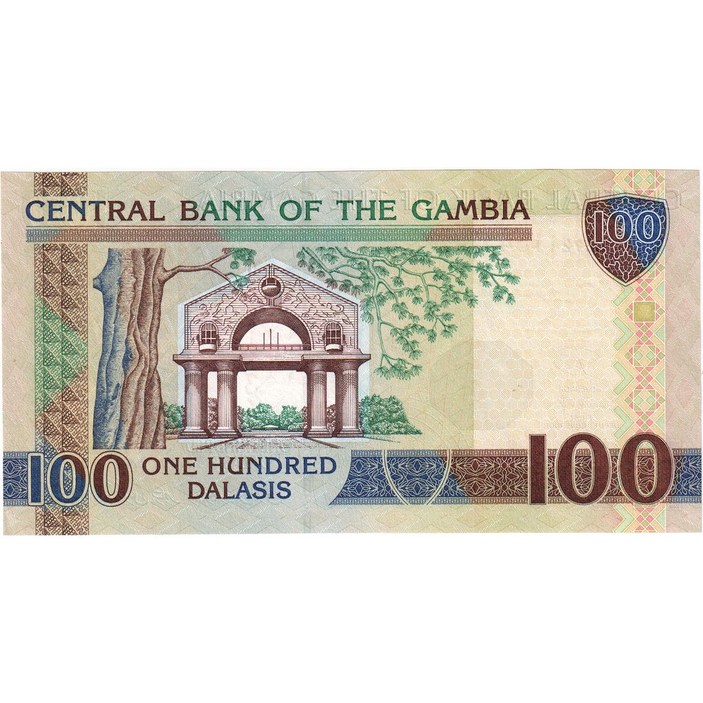 Gambia, 
  
  100 Dalasis, 
  
  UNC(65-70)