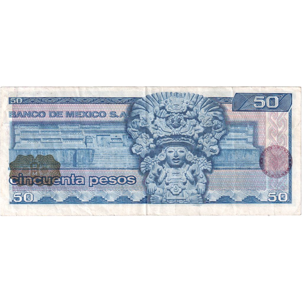 Mexic, 
  
  50 de pesos, 
  
  1976-07-08