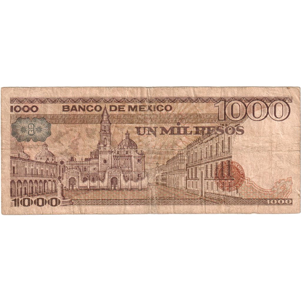 Mexic, 
  
  1000 de pesos, 
  
  13-05-1983