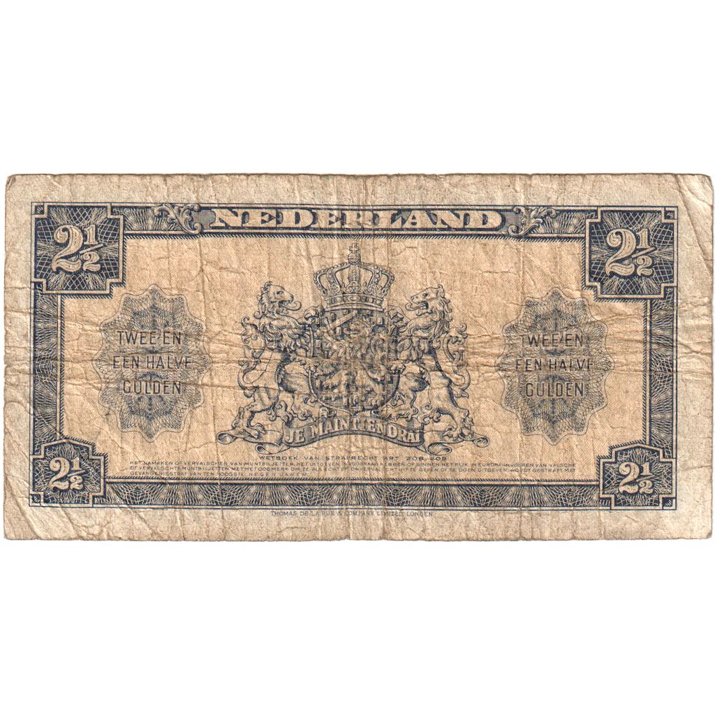 Olanda, 
  
  2 1/2 gulden, 
  
  18-05-1945