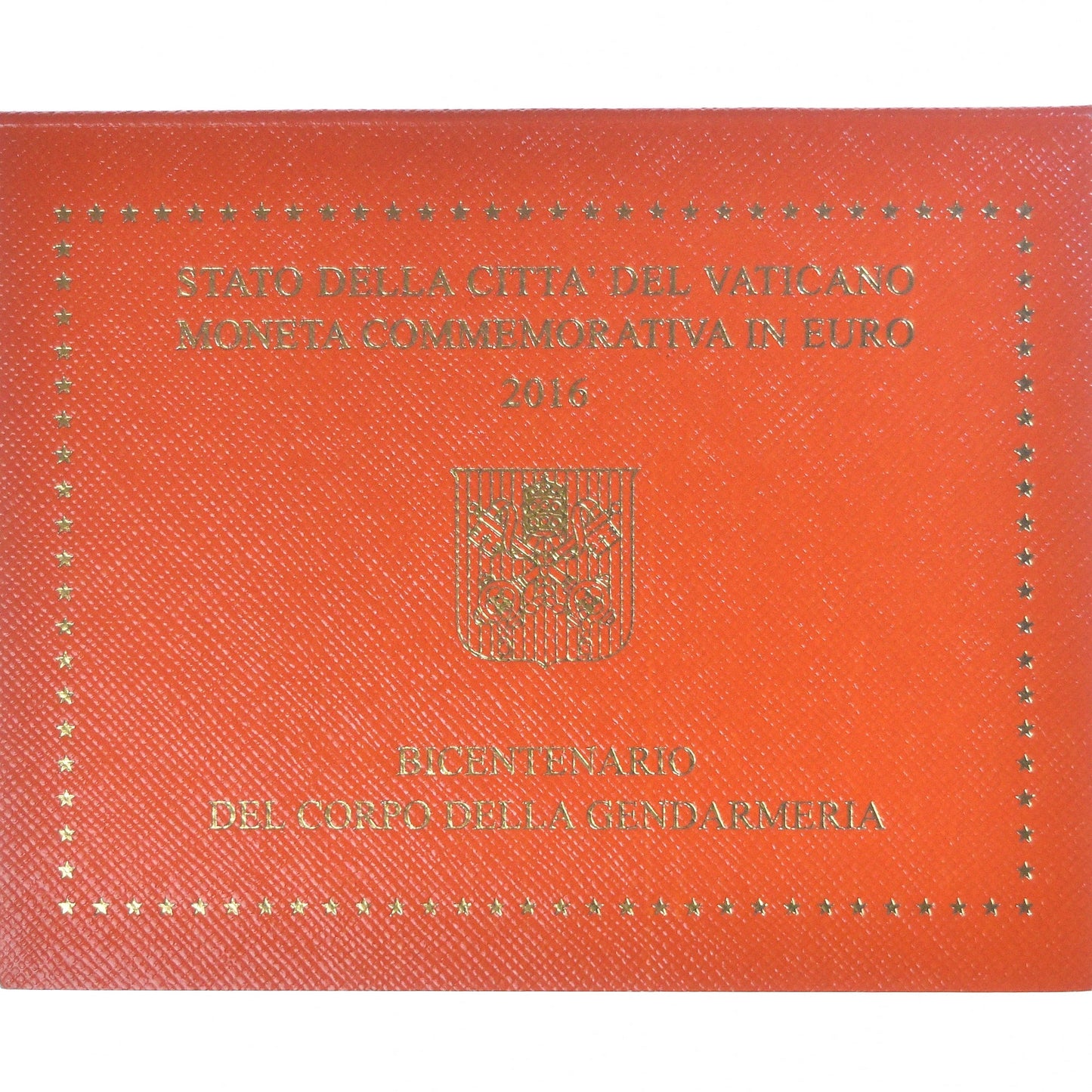 Vatican, 
  
  2 euro, 
  
  Bicentenaire de la Jandarmerie du Vatican