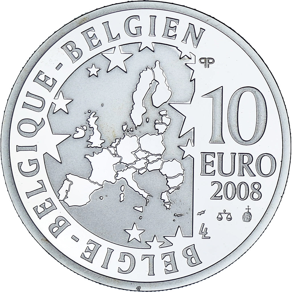 Belgia, 
  
  Albert al II-lea, 
  
  10 euro