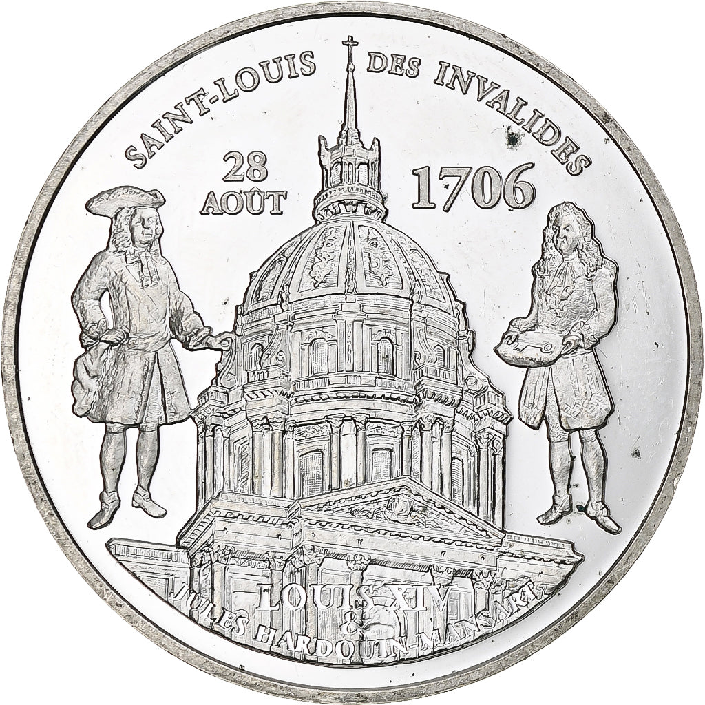 Franţa, 
  
  1 1/2 euro, 
  
  Dôme des Invalides