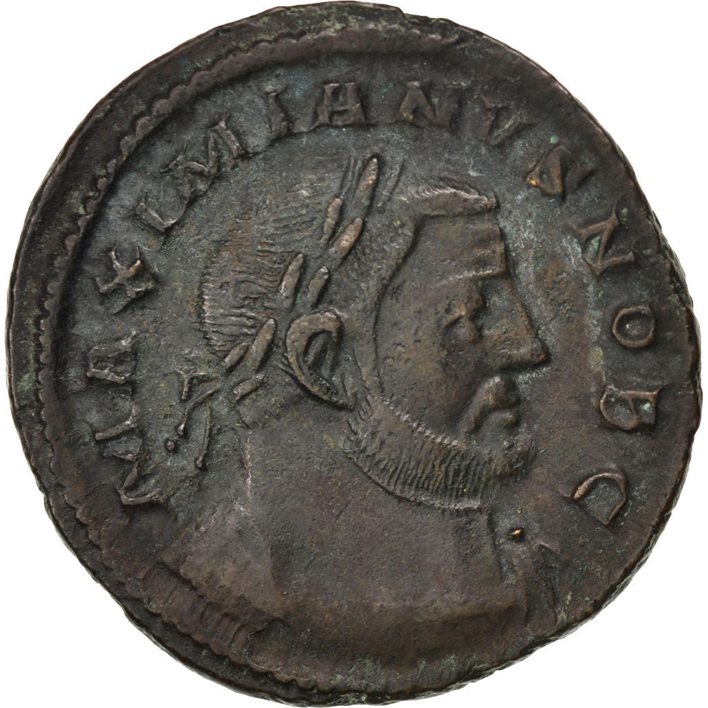 Monedă, 
  
  Galerius, 
  
  Follis