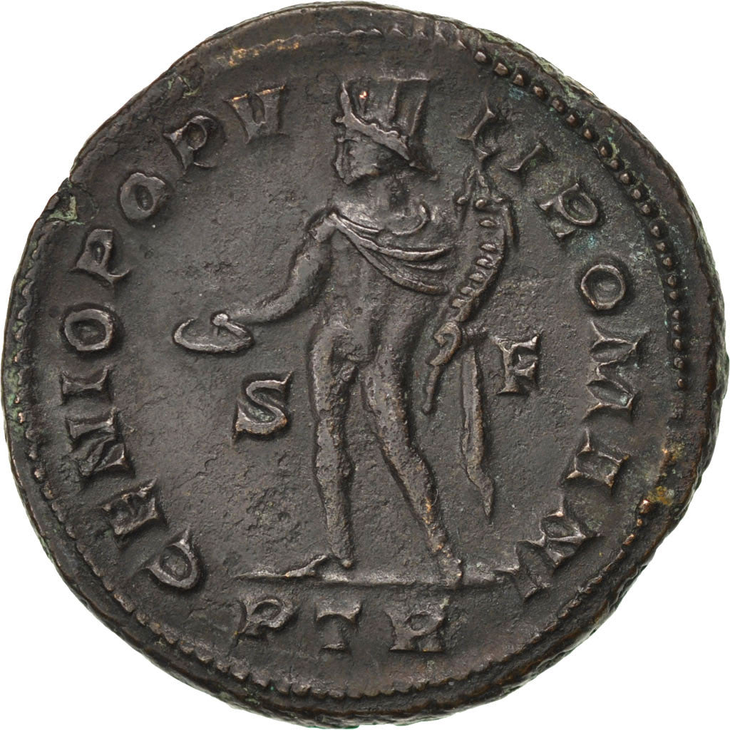 Monedă, 
  
  Galerius, 
  
  Follis