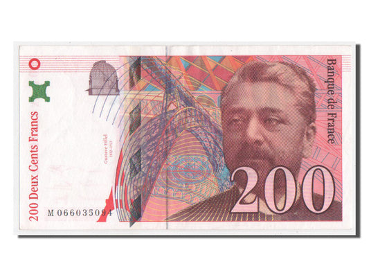 bancnota, 
  
  Franţa, 
  
  200 de franci