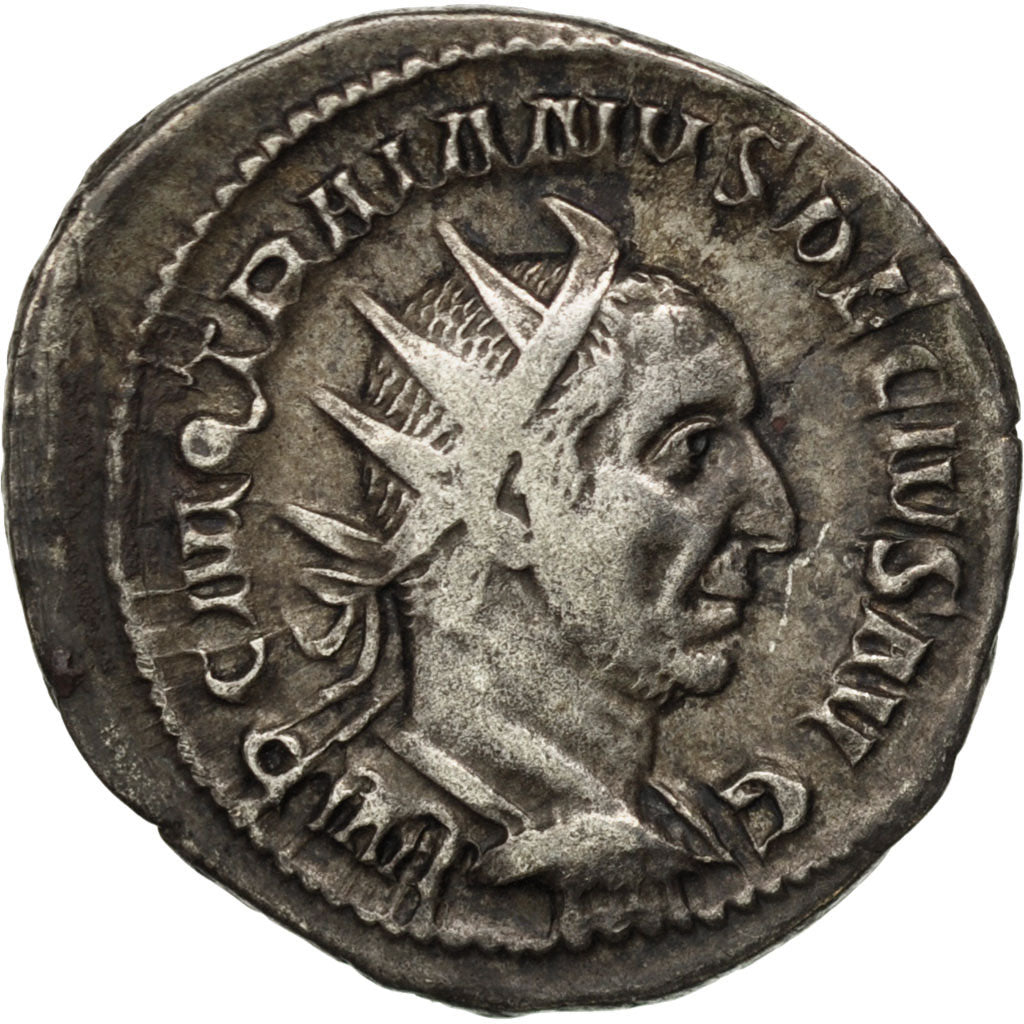 Monedă, 
  
  Traian Decius, 
  
  Antoninianus