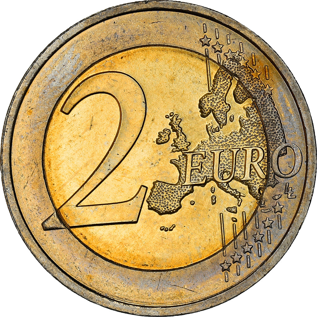 Malta, 
  
  2 euro, 
  
  crucea malteză