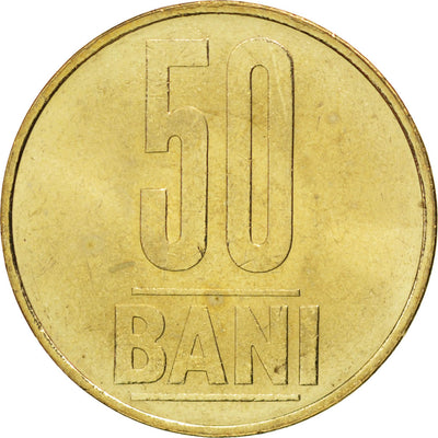 Monedă, 
  
  România, 
  
  50 Bani