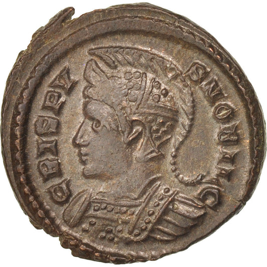 Monedă, 
  
  Crispus, 
  
  Follis