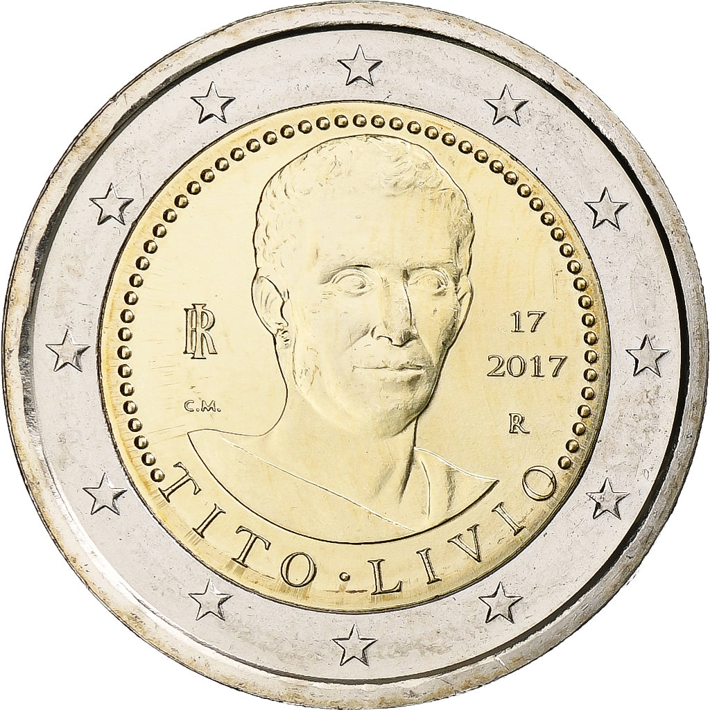 Italia, 
  
  2 euro, 
  
  Tito Livio