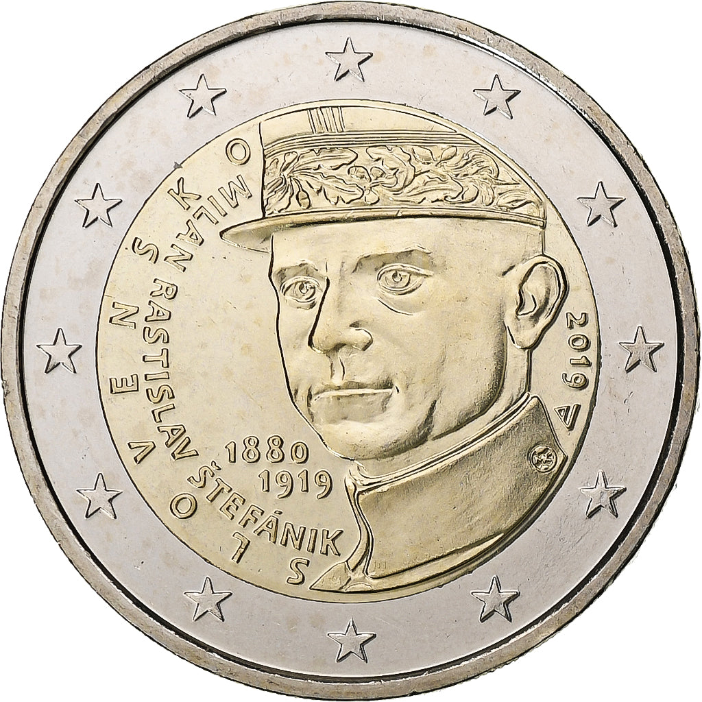 Slovacia, 
  
  2 euro, 
  
  2019