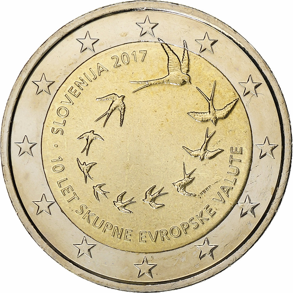 Slovenia, 
  
  2 euro, 
  
  2017