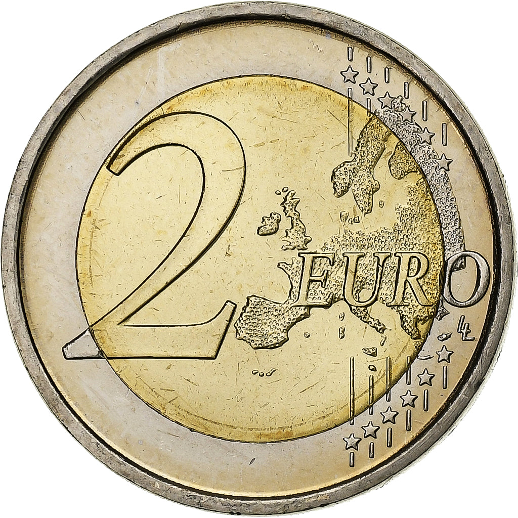 Spania, 
  
  2 euro, 
  
  UEM