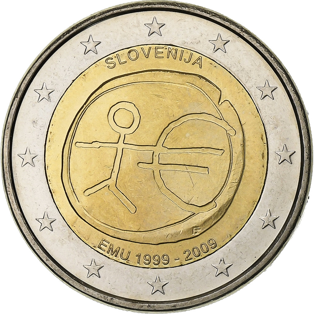 Slovenia, 
  
  2 euro, 
  
  Slovenia