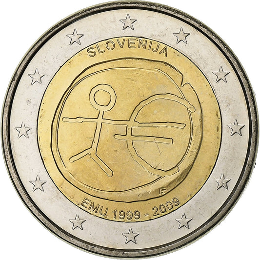 Slovenia, 
  
  2 euro, 
  
  Slovenia