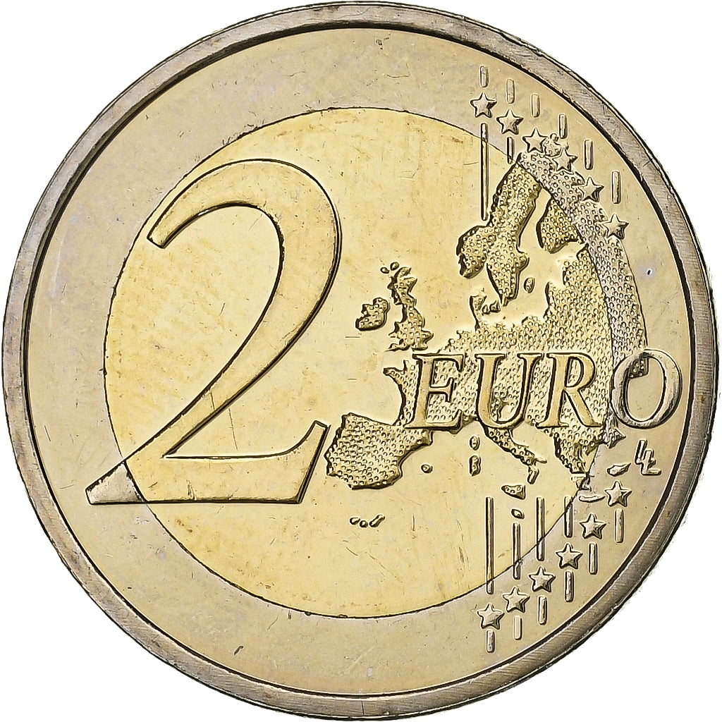 Malta, 
  
  2 euro, 
  
  Uniunea Monetară Europeană