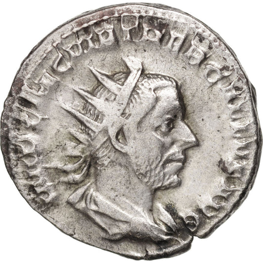 Monedă, 
  
  Trebonianus Gallus, 
  
  Antoninianus