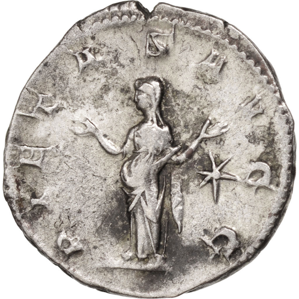 Monedă, 
  
  Trebonianus Gallus, 
  
  Antoninianus