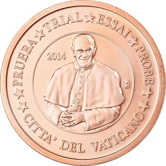 Vatican, 
  
  2 cenți de euro, 
  
  2014