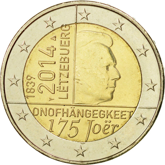 Luxemburg, 
  
  2 euro, 
  
  Londra