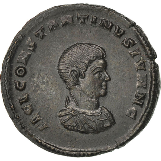 Monedă, 
  
  Constantin al II-lea, 
  
  Follis