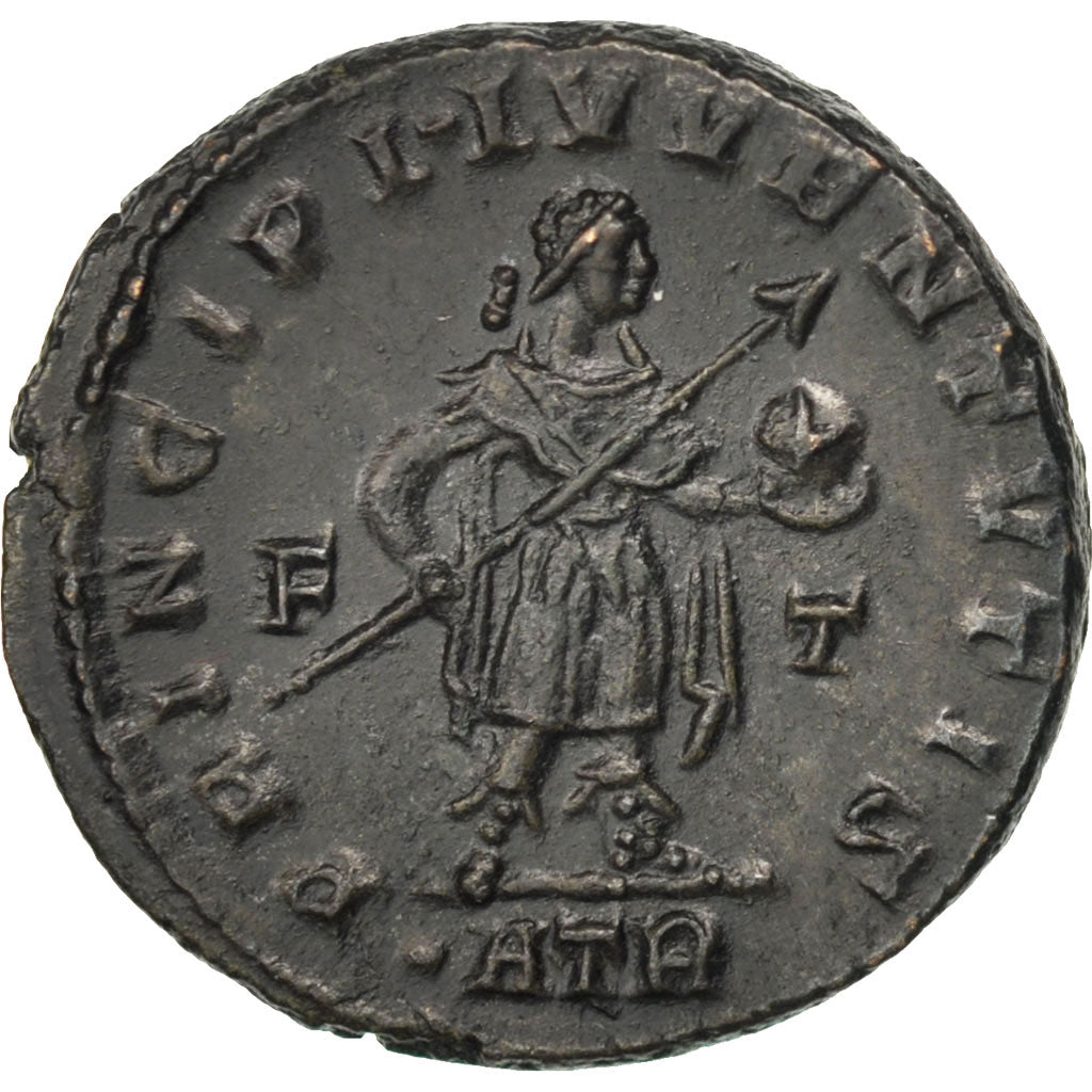 Monedă, 
  
  Constantin al II-lea, 
  
  Follis