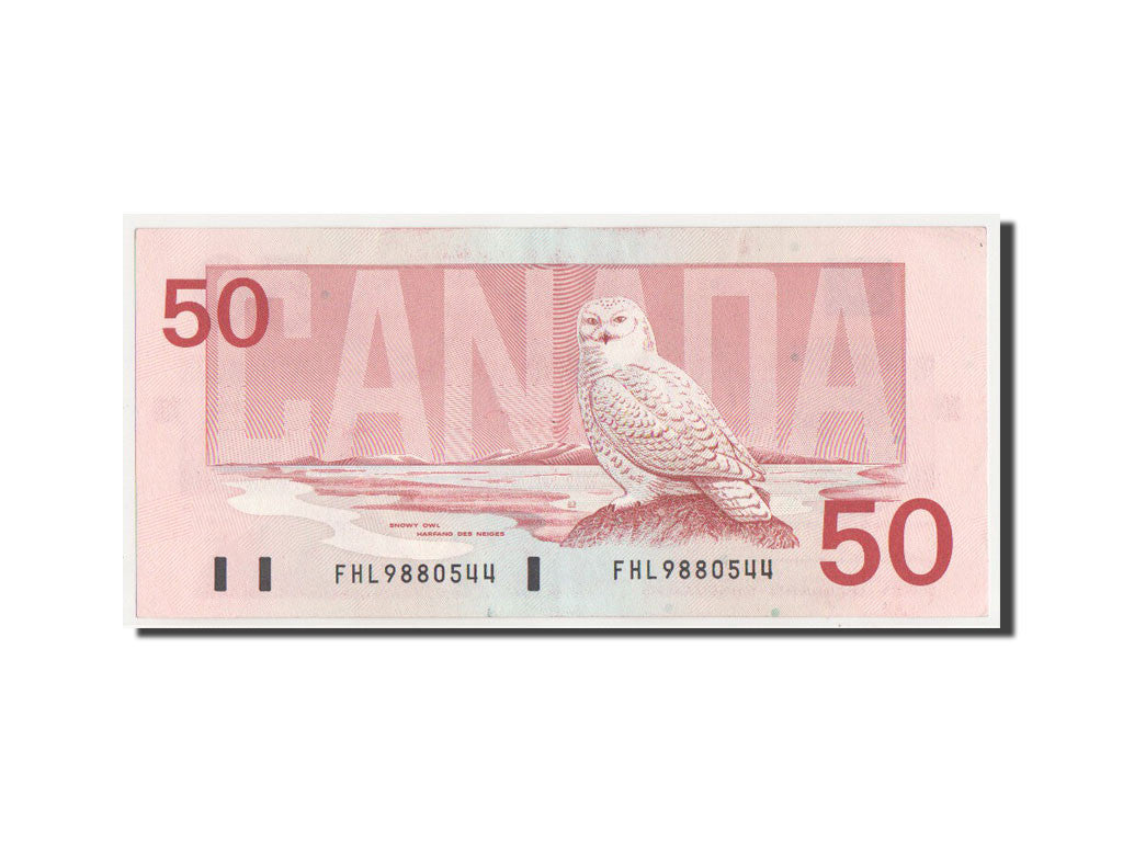 bancnota, 
  
  Canada, 
  
  50 de dolari