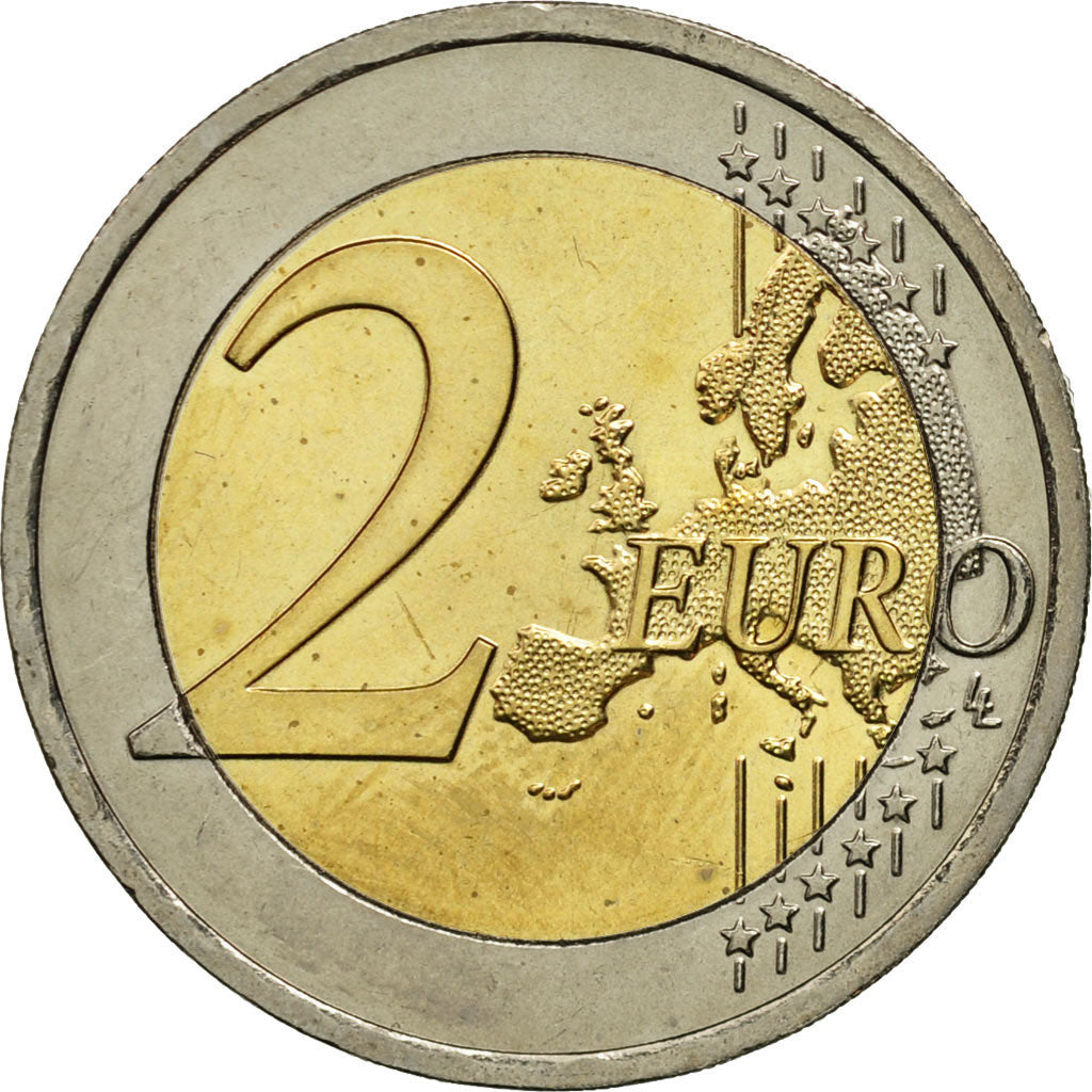 Austria, 
  
  2 euro, 
  
  10 ani euro