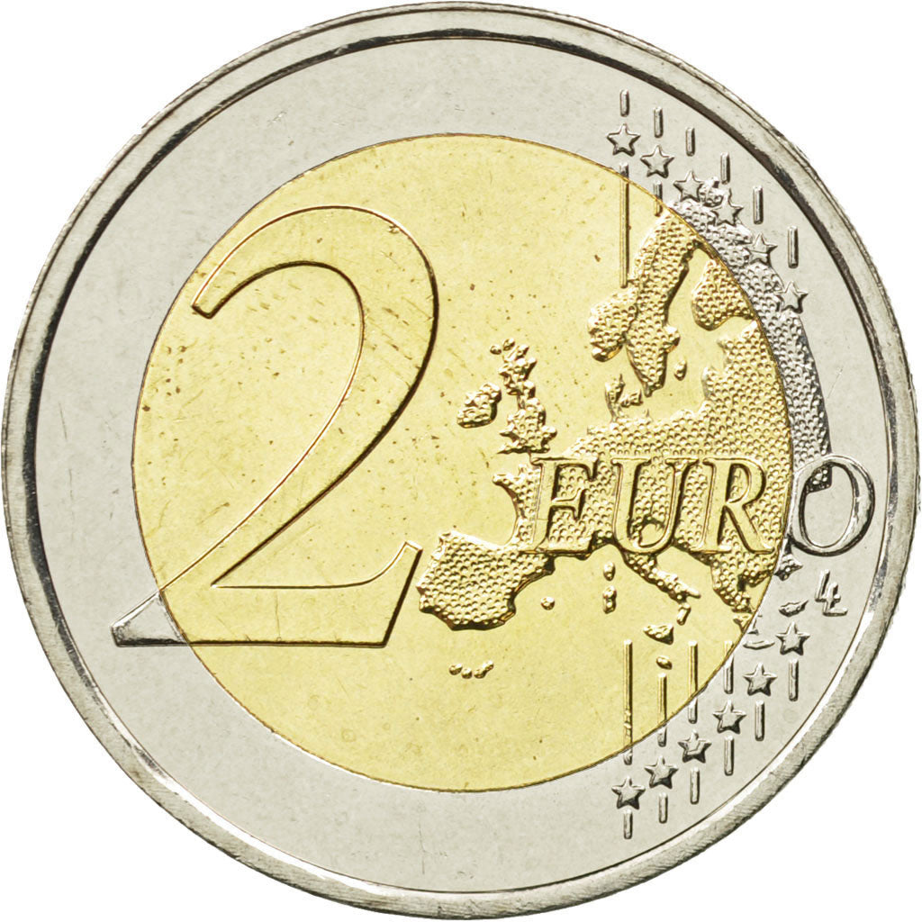 Olanda, 
  
  2 euro, 
  
  Fundaţie