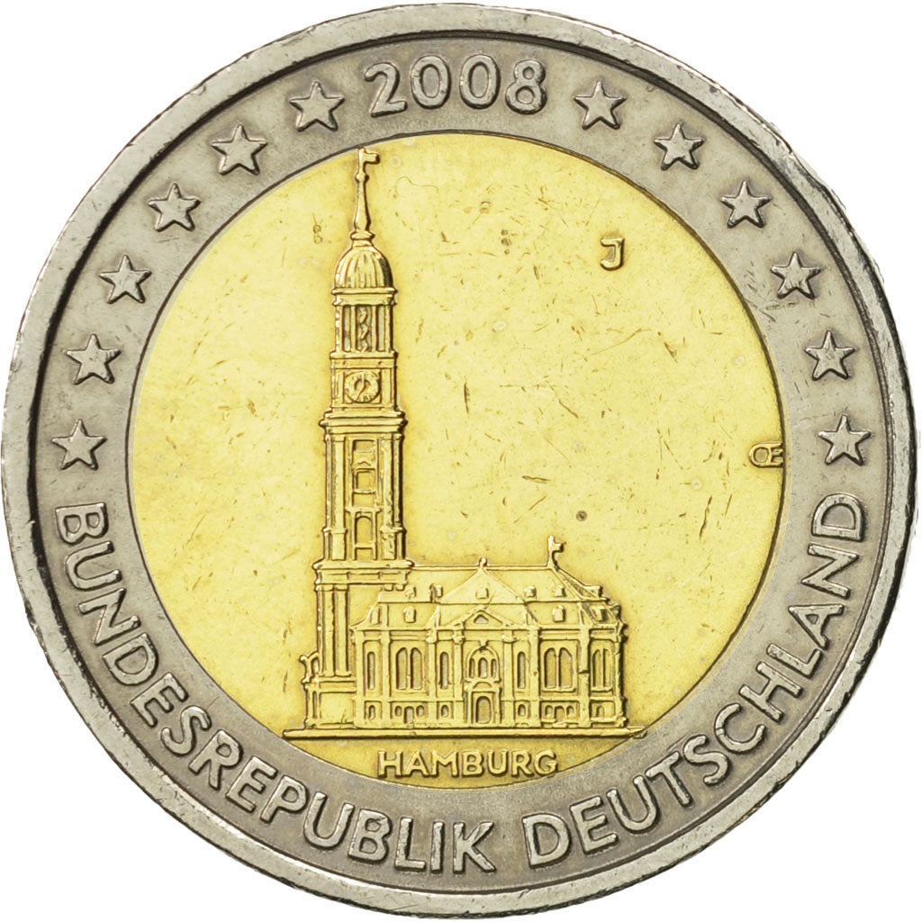 GERMANIA - REPUBLICA FEDERALA, 
  
  2 euro, 
  
  Bundesrepublik Deutschland