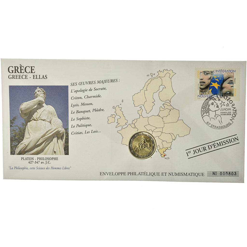 Grecia, 
  
  2 euro, 
  
  2005