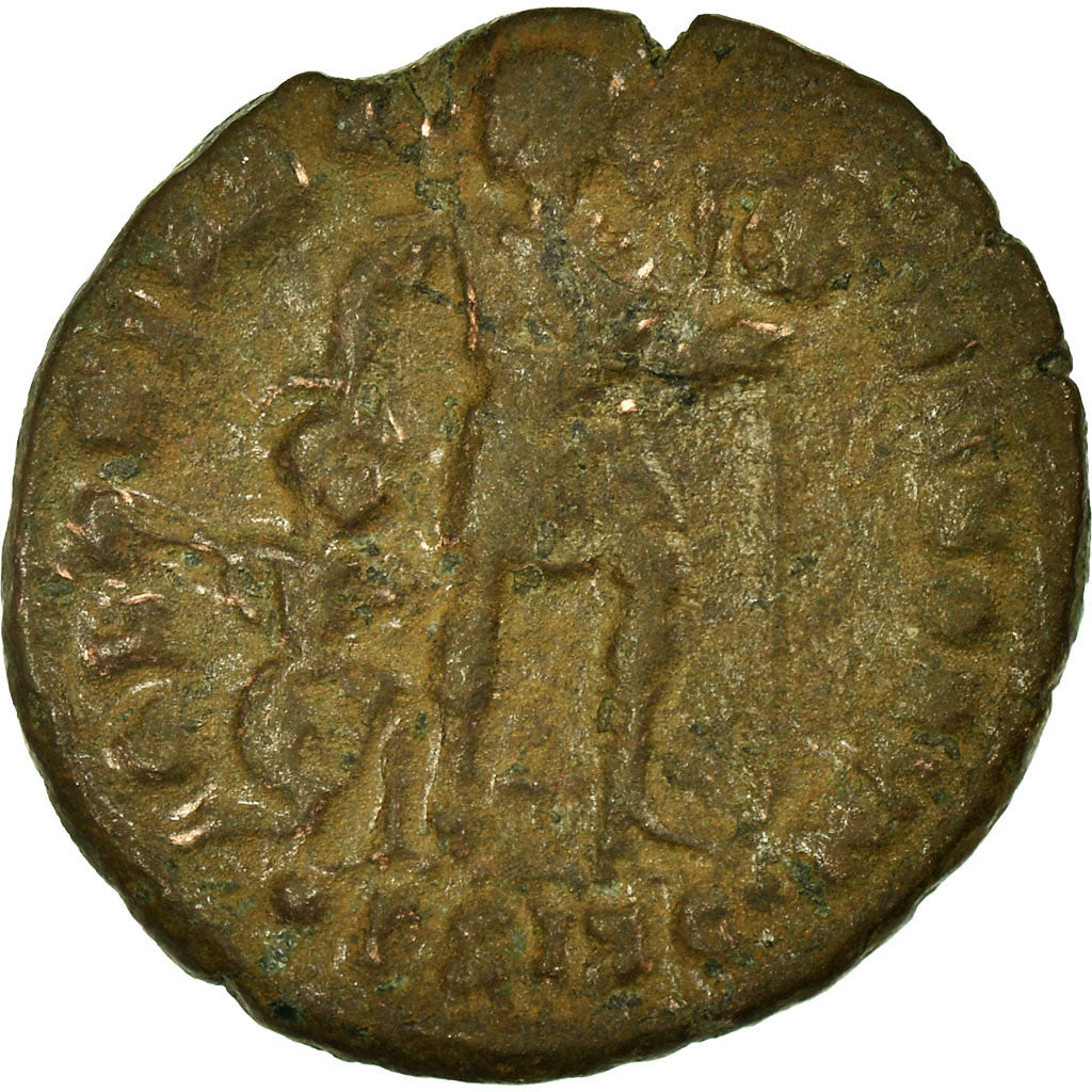 Monedă, 
  
  Valentinian I, 
  
  Follis